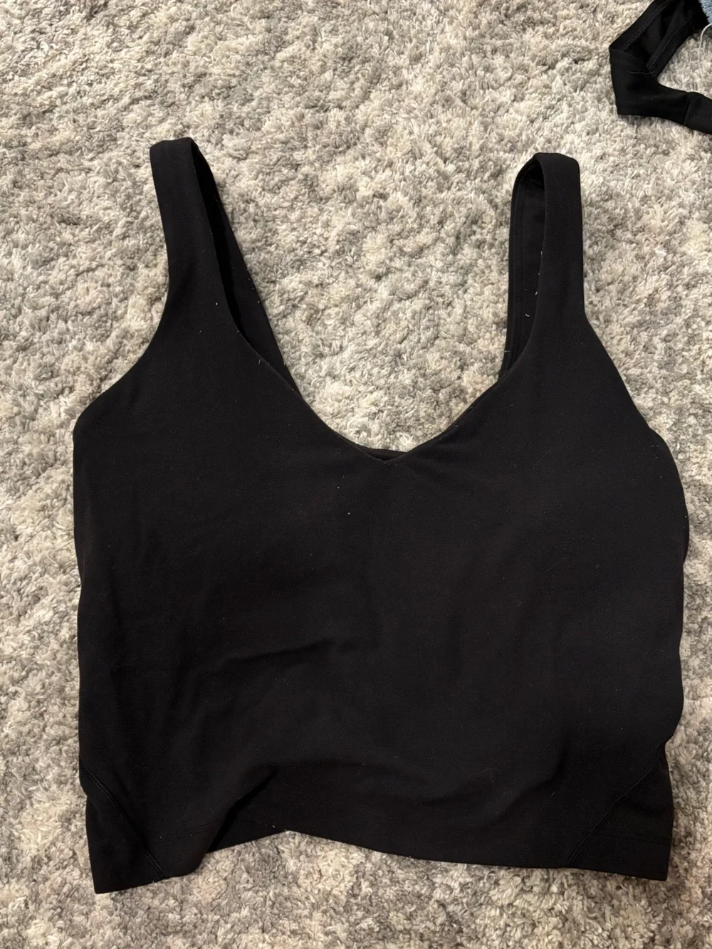 Lulu Lemon Black Align Tank